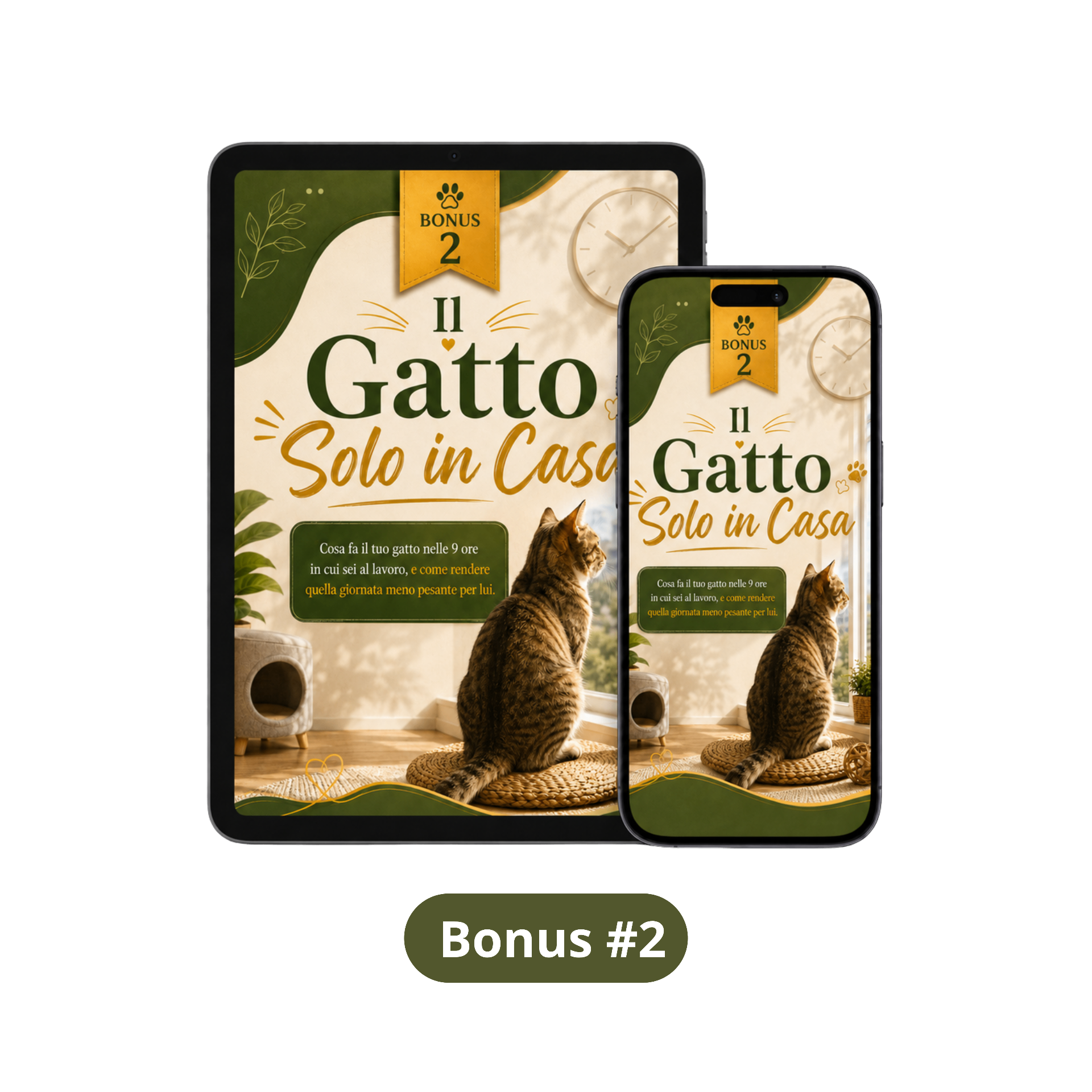 BONUS #2 โ Il Gatto Solo in Casa