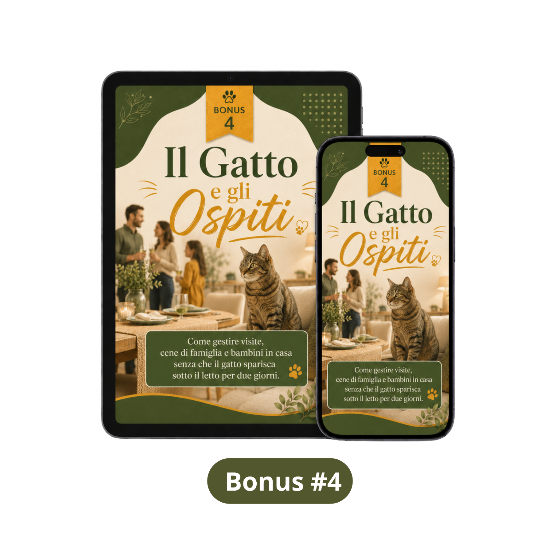 BONUS #4 โ Il Gatto e gli Ospiti
